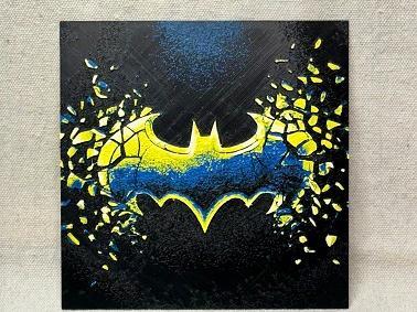 Batman Shattered Hueforge Desk/Wall Decor