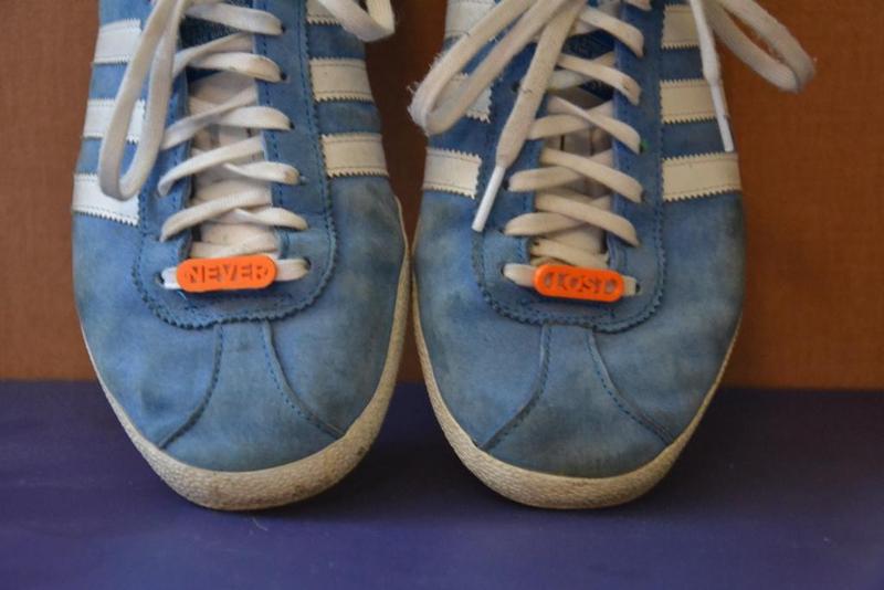 Never Lost Club shoelaces