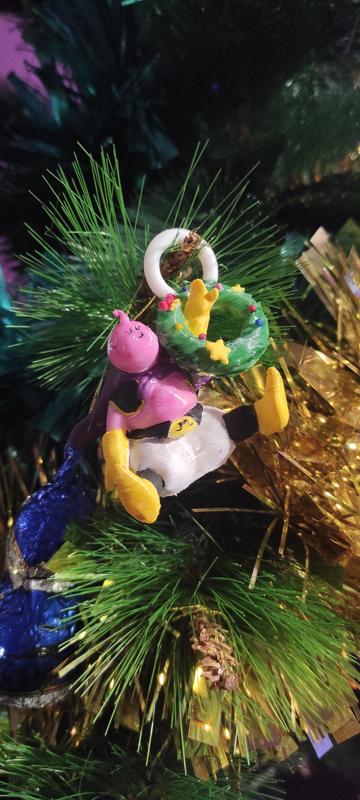 dragon ball Majin Boo christmas tree ornament