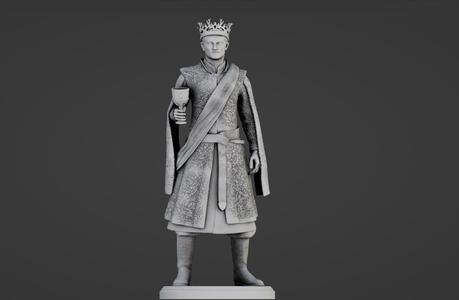 Joffrey Baratheon GOT (Game Of Thrones) (Action Figure) 3D Print STL