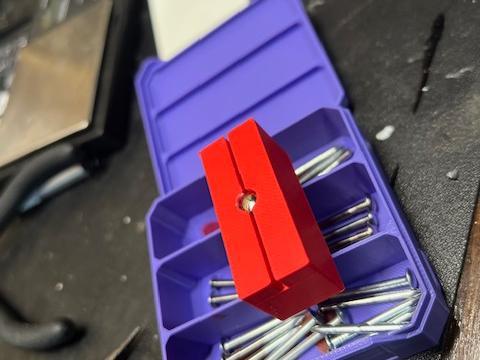 Pinewood Derby Rail Rider Axle Adjustment Slot Jig