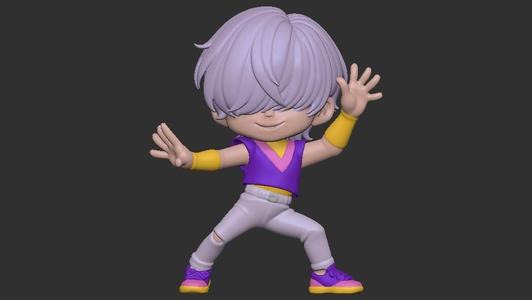 Saja Boys - Chibi - mistery - kpop demon hunter