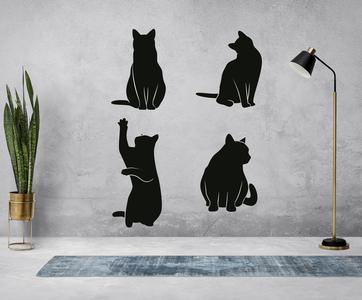 Art 2d Collection of cats.