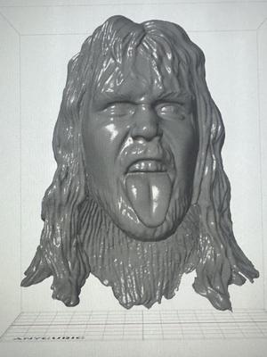 Wwe / Wwf adam bomb head scan