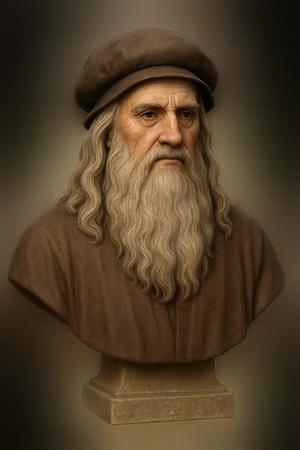 Leonardo da Vinci Figurine