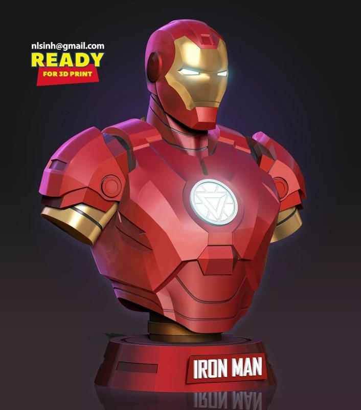 Iron Man bust