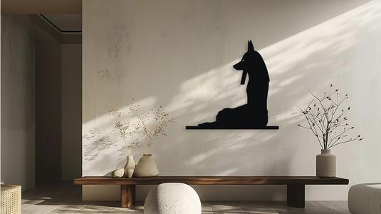Guitarist Silhouette Wall Decor Art