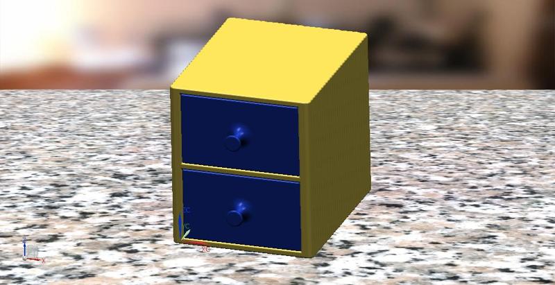 Mini Storage Cabinet