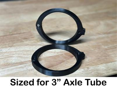 Axle Tube Brake Line Clamp - Pivot/Lock Design