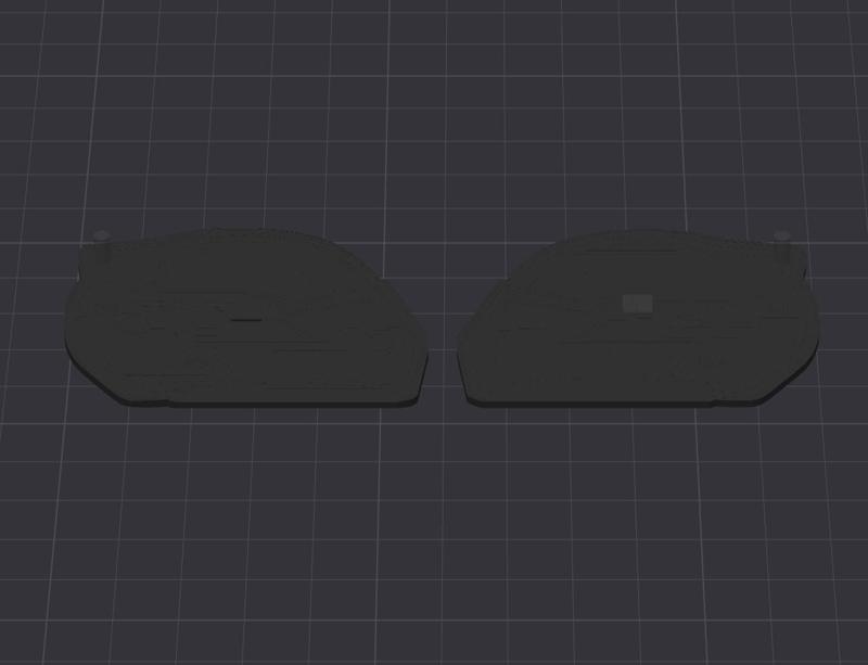 DUAL KEYCHAIN FERRARI HELMETS HAMILTON & LECLERC