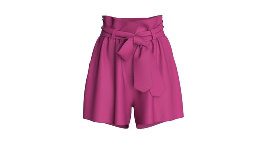 Women Stylish Waist Shorts | Marvelous / Clo3d / obj / fbx