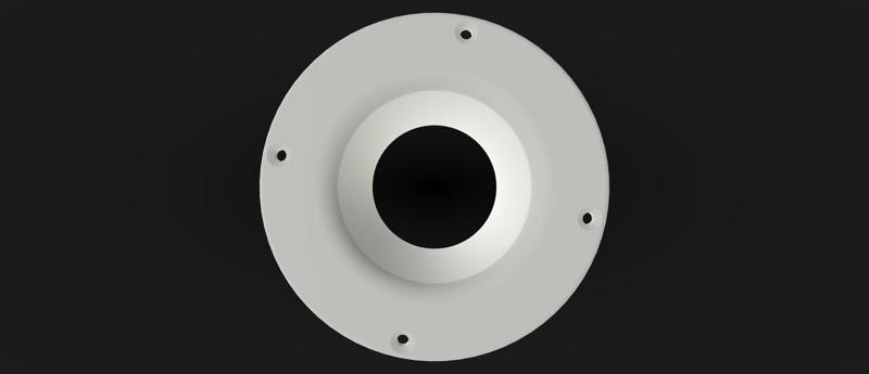 50mm bass reflex tube 50x75mm