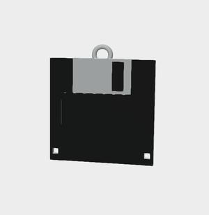 Floppy Disk Keychain (Floppy Disk)