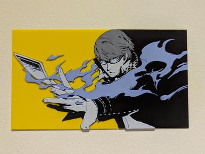 Persona 4 protagonist Yu Narukami Hueforge