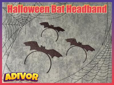 Halloween Bat Headband
