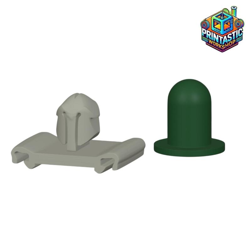 BMW E46 Trim Clip Set – Door & License Plate Fasteners