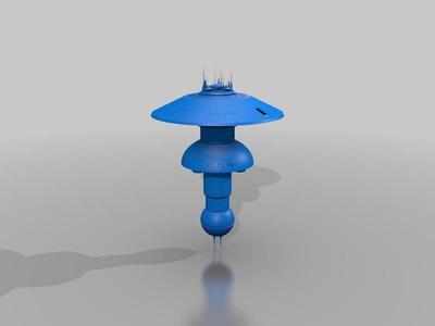 Star Trek Earth Space dock 1:2000