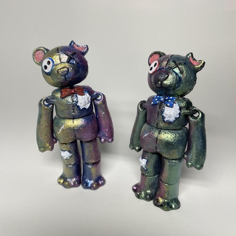 PRINT-IN-PLACE BEAR TOY