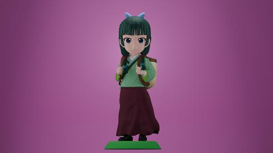 maomao mini figure chibi wcf