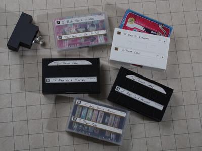 I Made You A Mixtape board game insert