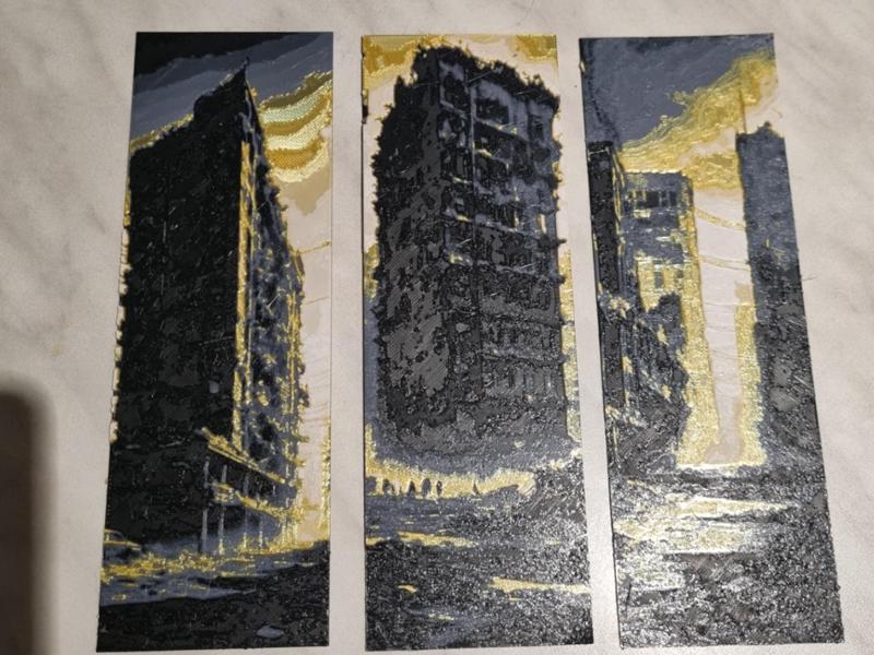 Dystopian Scene Bookmark