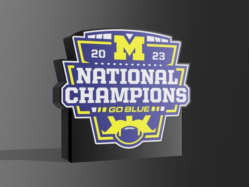 Michigan Wolverines National Champs 2023