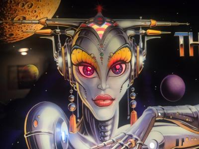 Machine Bride of Pinbot LED Eye Guard