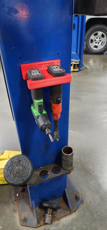 Snap On Magnetic Dual Tool Hanger Holder