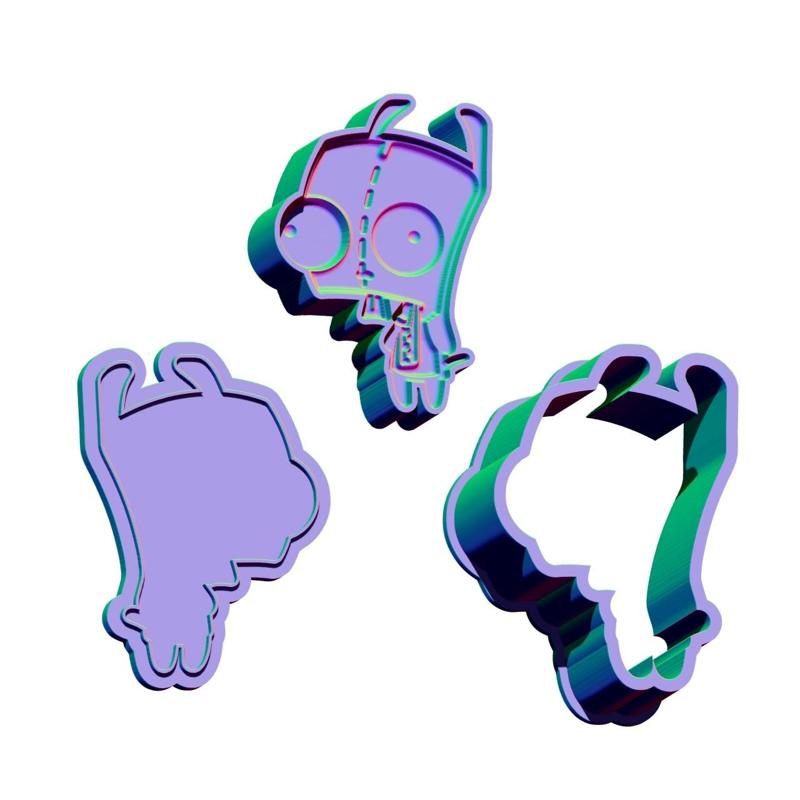 SOLID SHAMPOO MOLD PRESS - BATH BOOM MOLD PRESS - INVASOR ZIM GIR