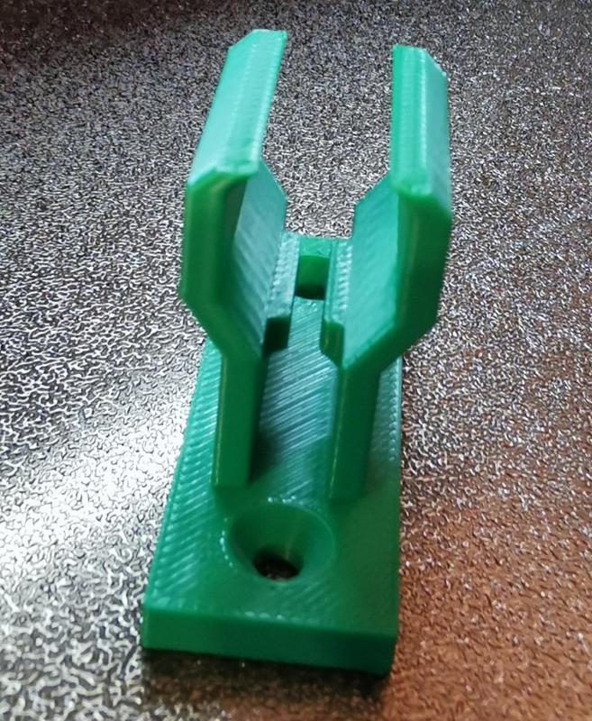 Velux window external shutter winder holder