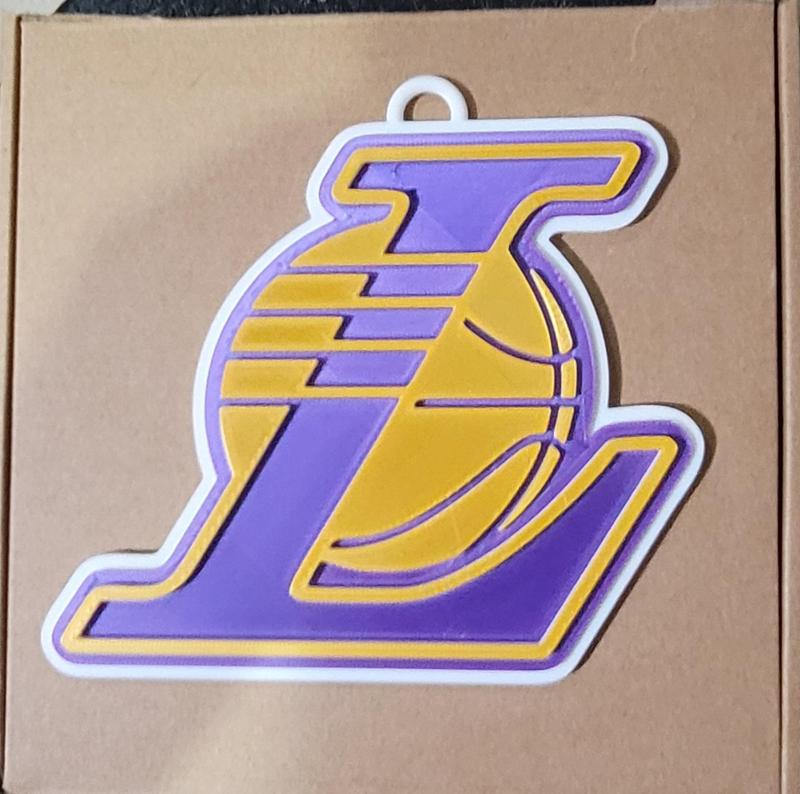 LOS ANGELES LAKERS 3D Logo 180mm series