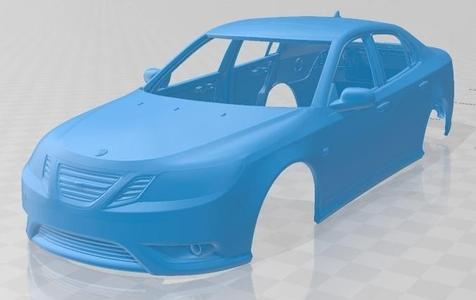 Saab 9-3 Sport Sedan 2008 Printable Body Car