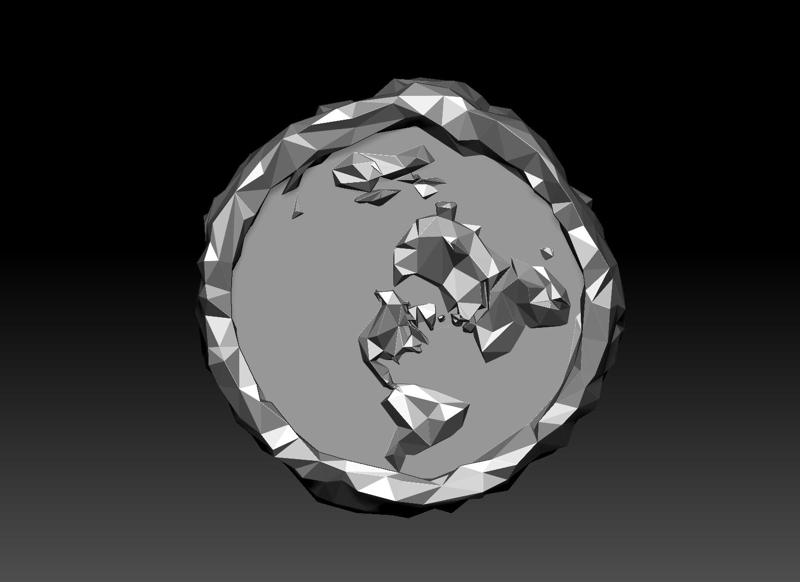 LOWPOLY FLAT EARTH - Gleason Concept