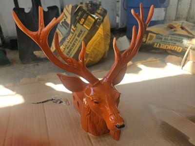 elk head hitch cover