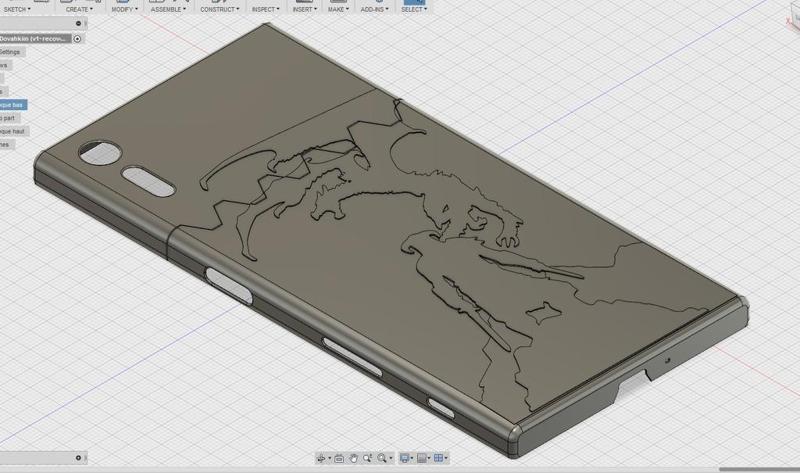 Xperia XZ Skyrim Case