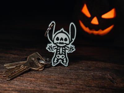 STITCH SCHELETRO HALLOWEEN