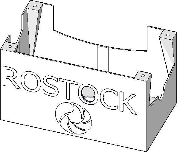 Rostock BI V1.0 Ramps Case