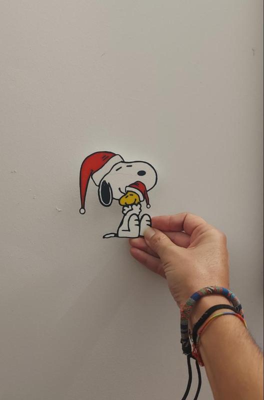Santa Snoppy and Woodstock  - Xmas