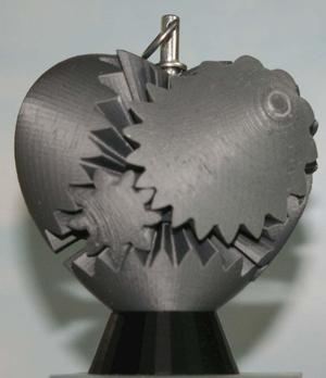 Gear Heart with Handle