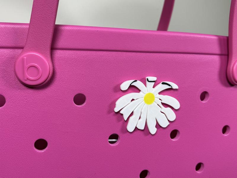 Wilted Daisy Nurse Charm Bogg bag Accessory