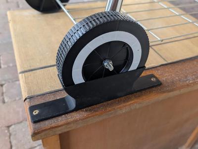 Bracket for wheels with 150 mm and 29 mm