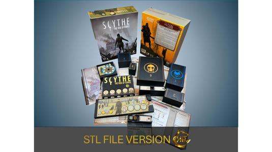 Scythe The Rise of Fenris Board Game Organizer | Insert | Premium Storage Solution - STL file for 3D Printing
