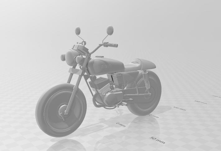 yamaha cafe racer 100cc