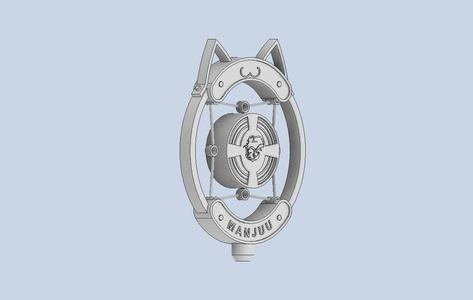 Azur Lane - Cheshire Cait Sith Crooner Vintage Microphone