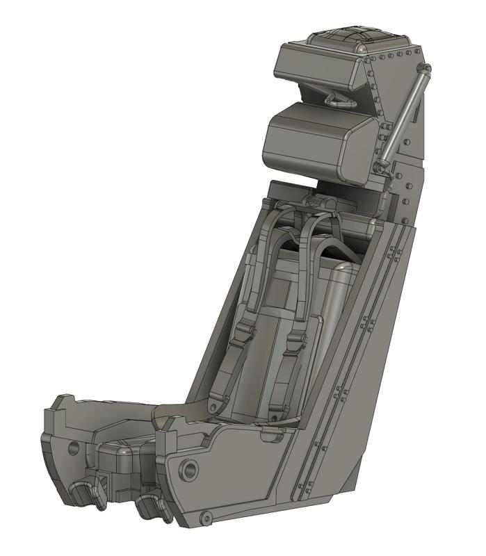 1/72 SAAB 37 Viggen ejection seat
