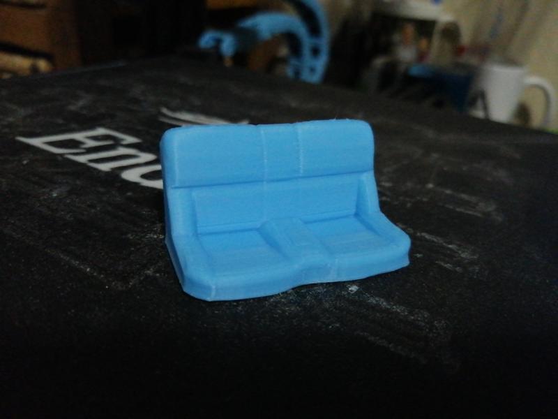 Truck Bucket Seat 1:24 & 1:25 Scale
