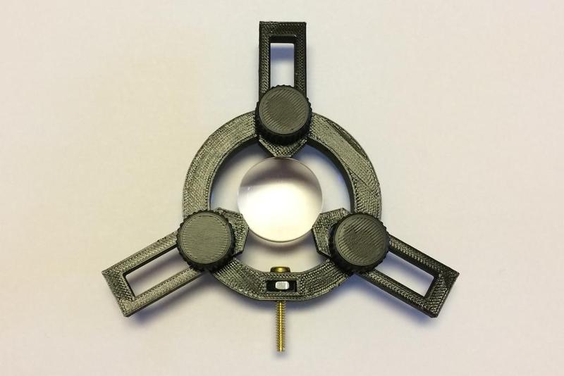 Adjustable optic mount