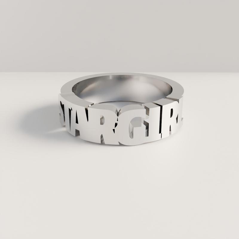 Stargirl The Weeknd Ring / Anillo Stargirl de The Weeknd