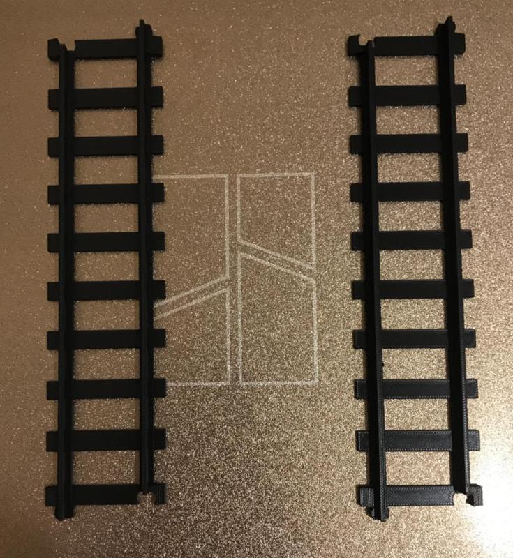 Track - Straight - 200mm (x2)