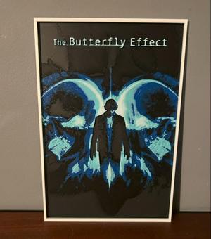 Hueforge Movie Poster - Butterfly effect -